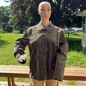 Preswick & Moore Sport Corduroy Jacket Green Large